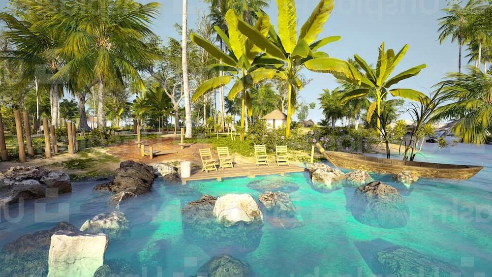 Design Ideas For Tropical Pools Tropical Pools   Design Ideas For Tropical Pools 